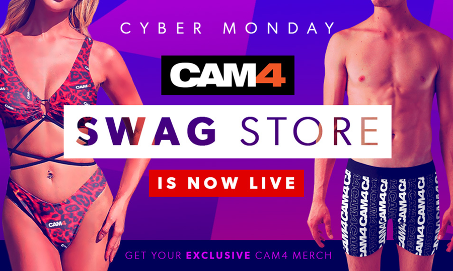 CAM4’s Swag Store, Offering New Apparel & Merch, Launches Today