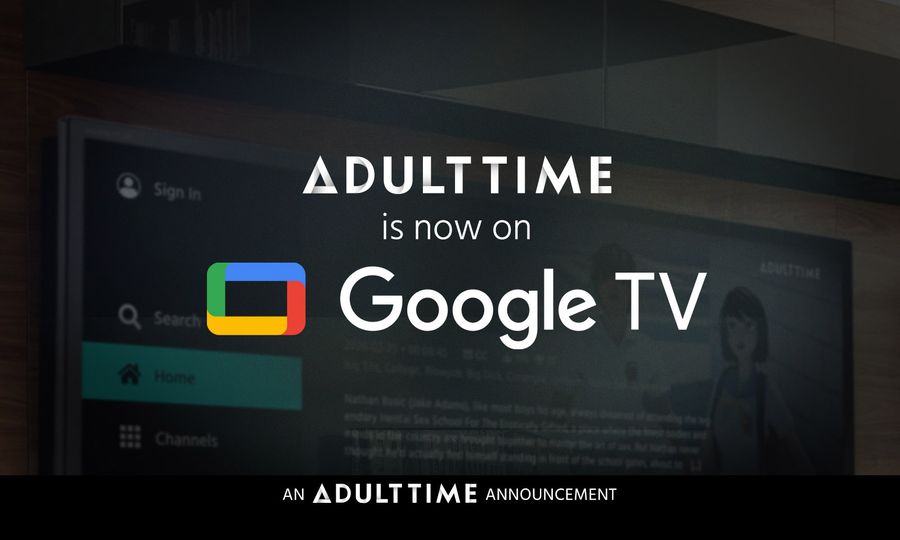 Adult Time Is Now Available on Google TV/Chromecast