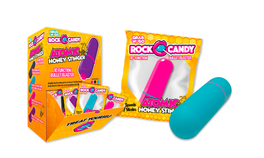 Rock Candy Toys Offers ‘Atomic Honey Stinger’ Grab-N-Go Display