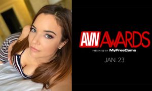 Jayden Cole Earns AVN Nom for All-Girl Performer of the Year