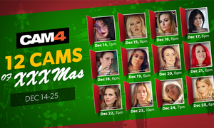 CAM4 Launches '12 Cams of XXXMas' Advent Calendar