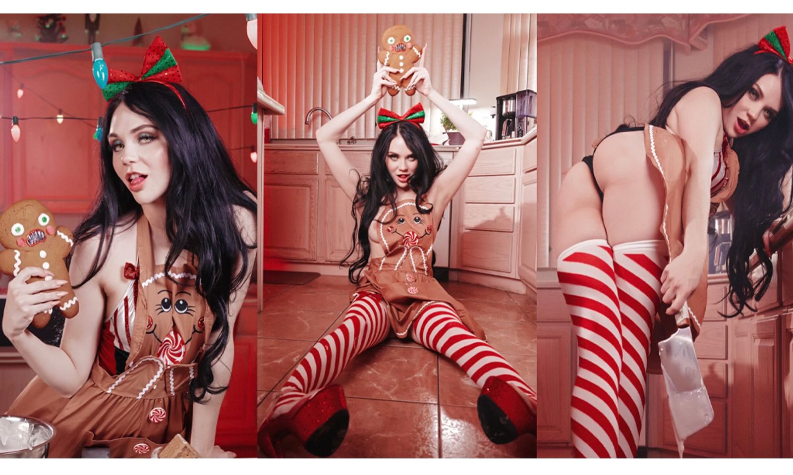 Catjira Releases Xmas-Themed Video & Vies to Win Pornhub Contest