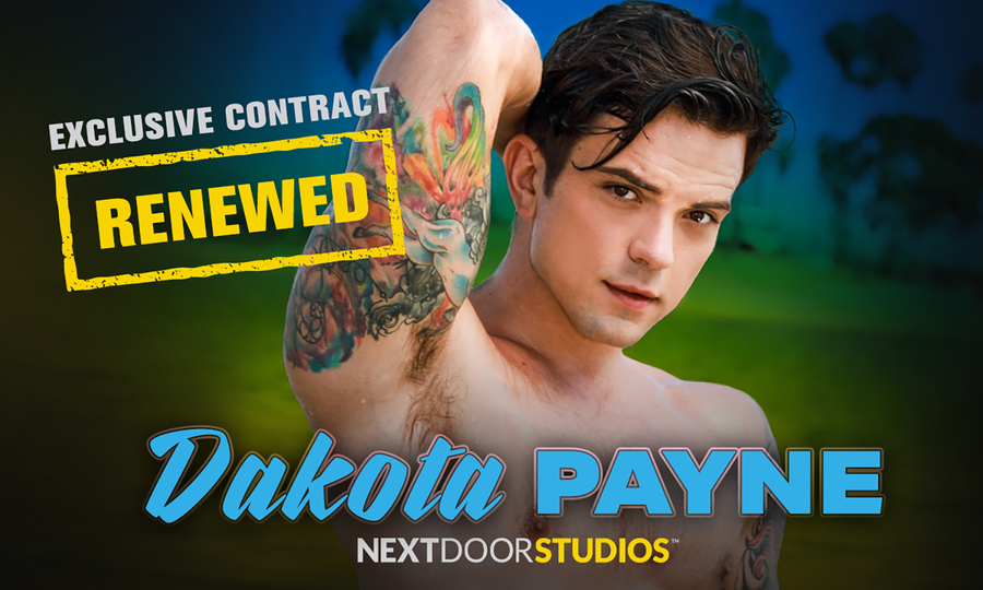 Dakota Payne Re-ups His Exclusive Contract With Next Door Studios