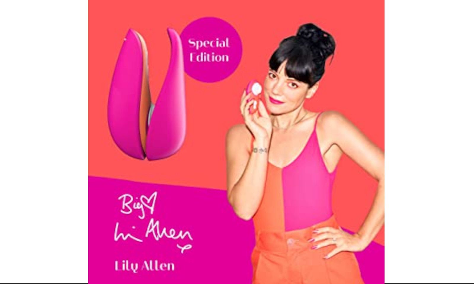 Lily Allen Partners With Womanizer for Vibe Giveaway