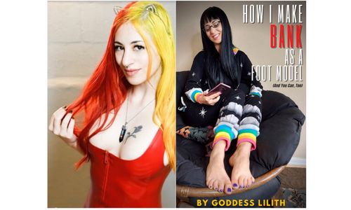 Goddess Lilith Pens eBook on Becoming Successful Foot Model
