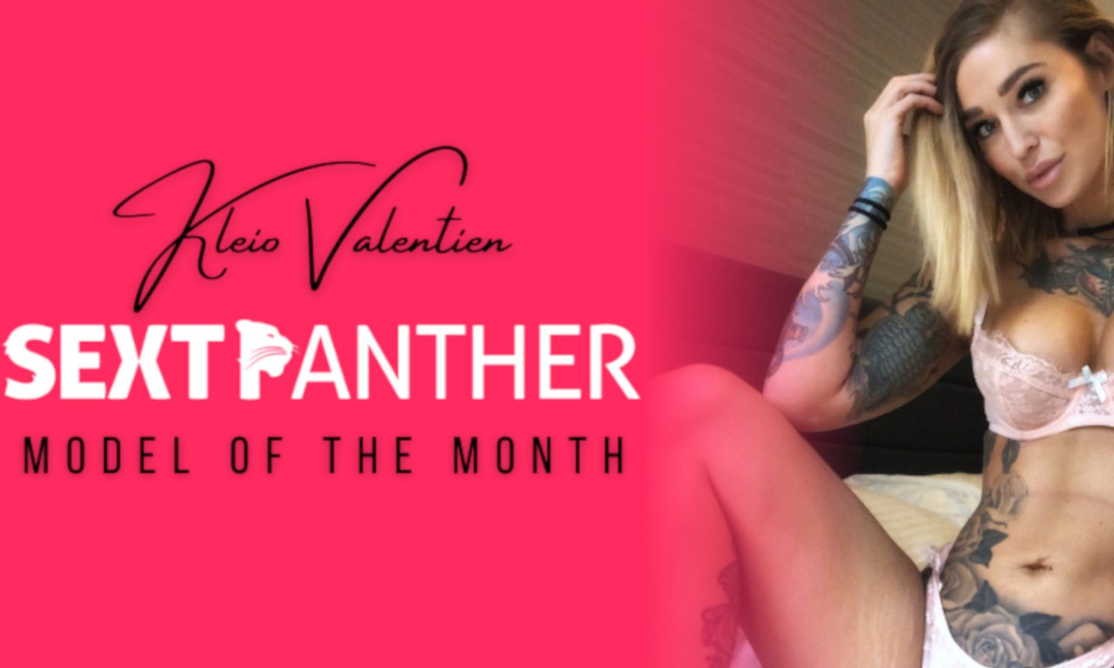 Kleio Valentien Is SextPanther's January Model of the Month