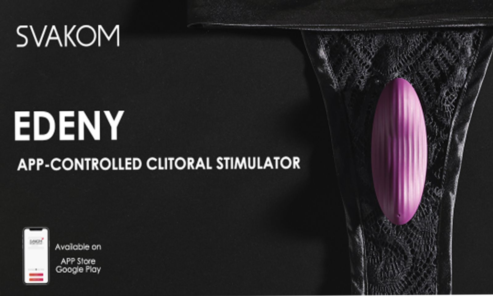 Svakom Launches the Edeny New Clitoral Stimulator for 2021