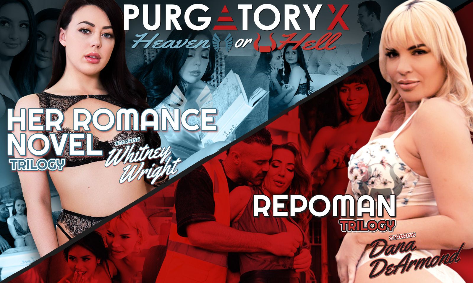 PurgatoryX Releases 'Her Romance Novel – RepoMan' Trilogy Pair