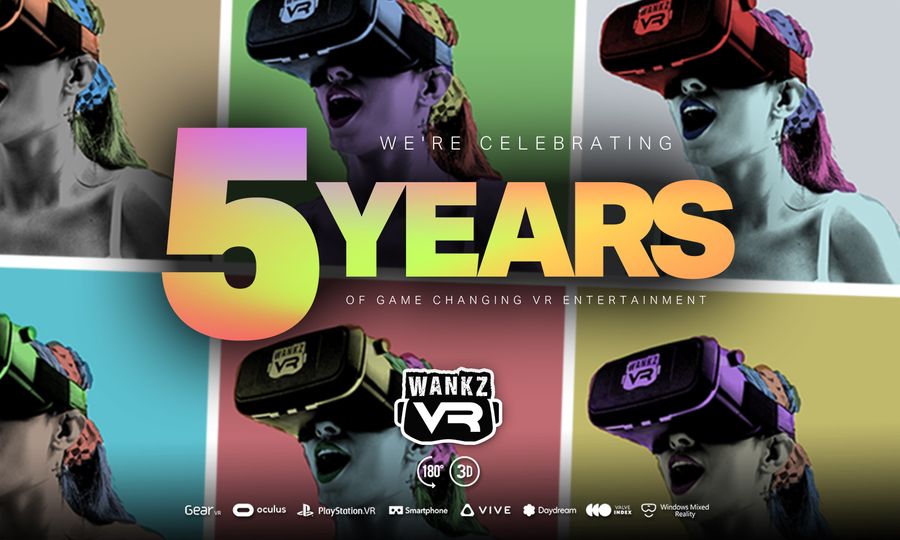 WankzVR Announces Five Year Anniversary Sale