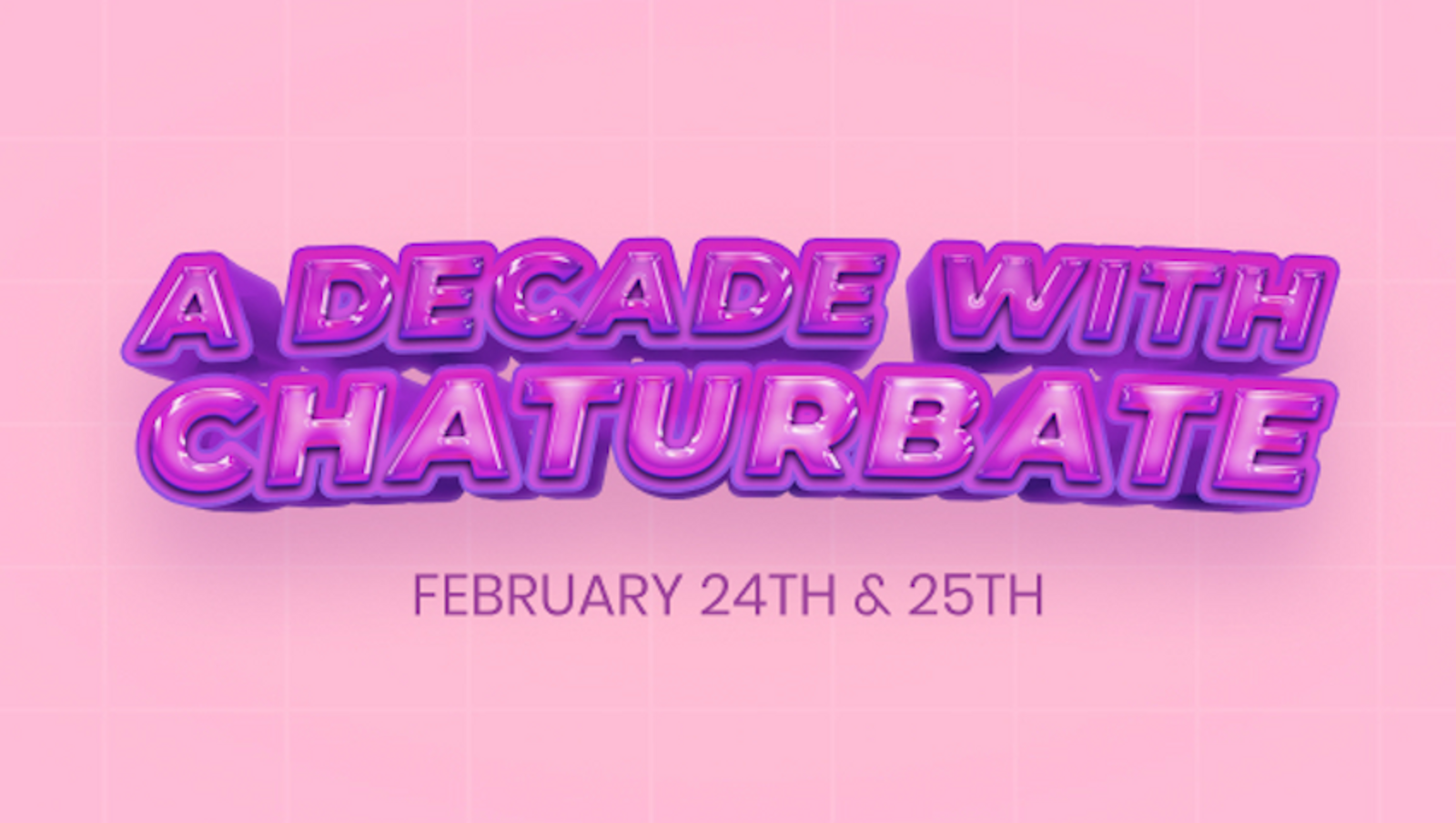 Chaturbate Announces 10-Year Anniversary Award Show