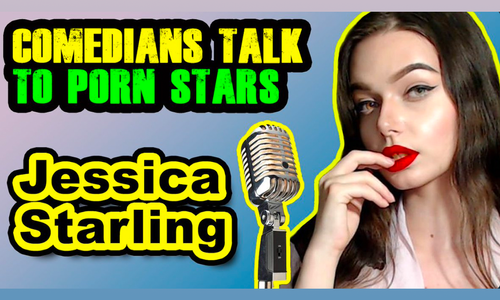 Jessica Starling Interviewed on 'Comedians Talk to Porn Stars'