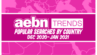 AEBN Publishes Popular Searches by Country for December, January