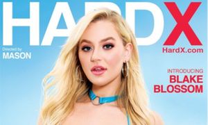 Newcomer Blake Blossom Featured on the Cover of New Hard X DVD