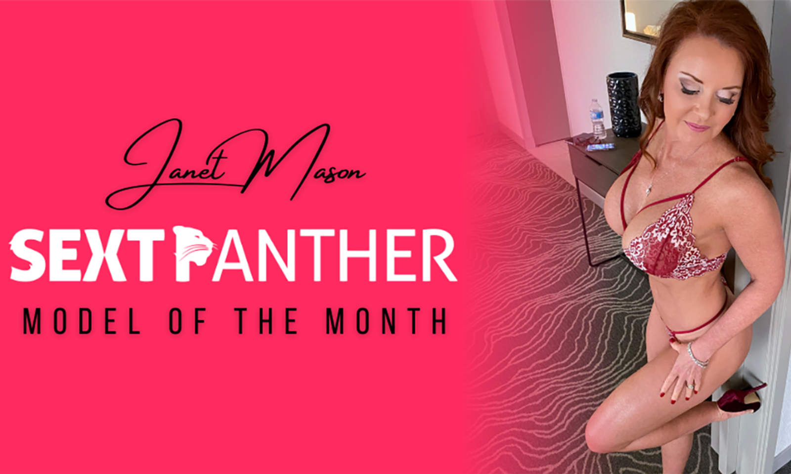 SextPanther Selects Janet Mason as Its March Model of the Month
