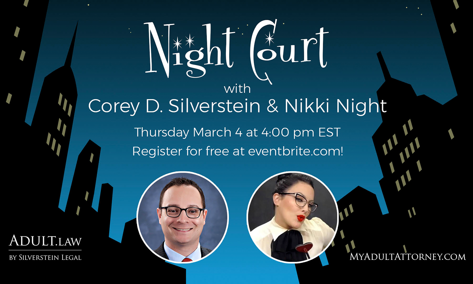 Corey Silverstein to Host ‘Night Court’ Webinar With Nikki Night