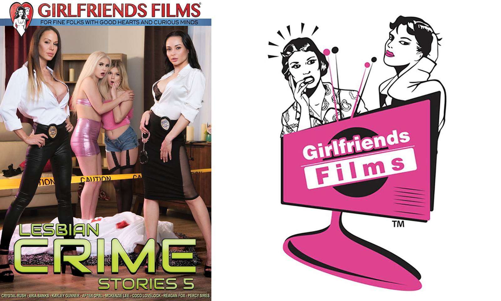 Girlfriends Films Releases 'Lesbian Crime Stories 5' via VOD