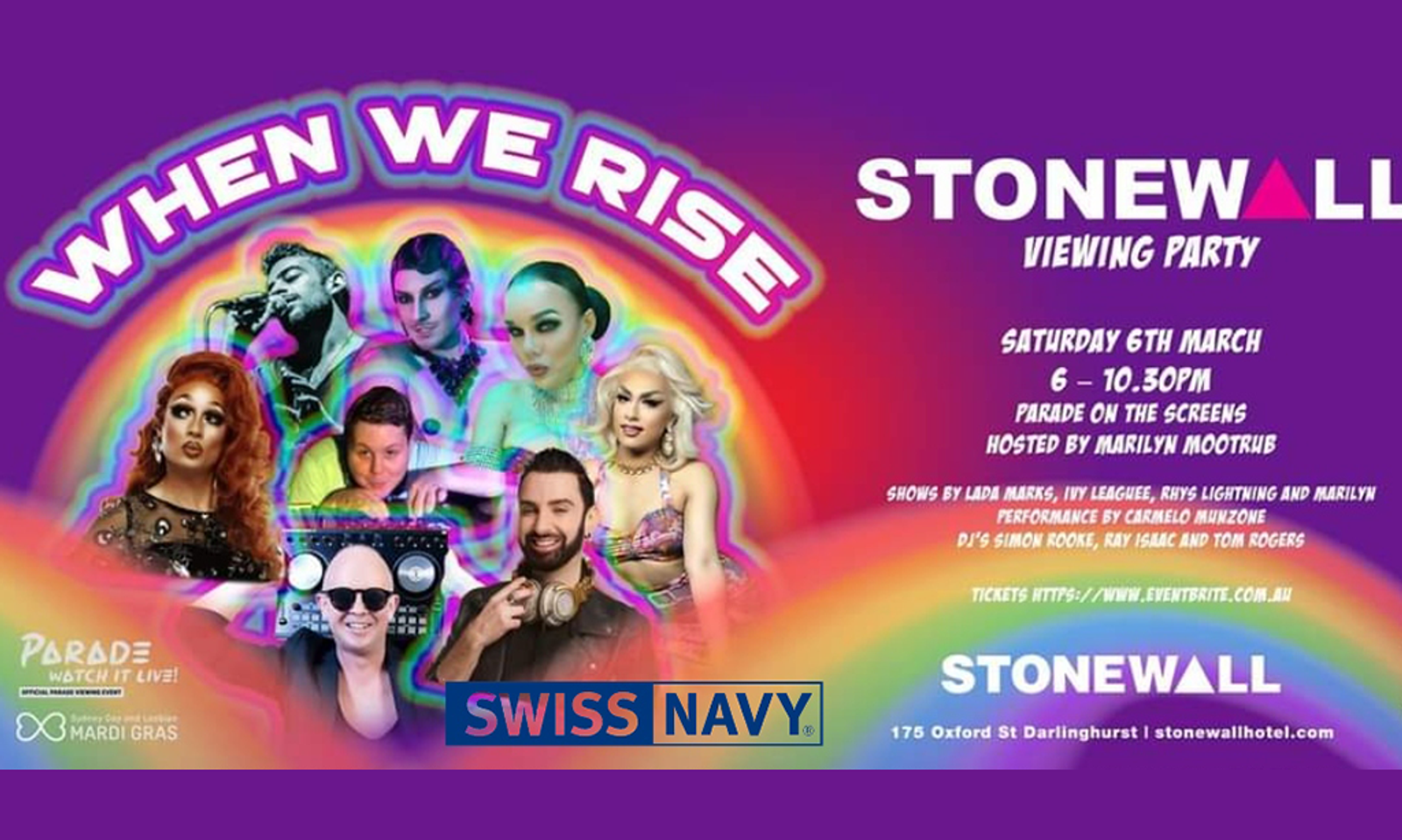 Swiss Navy Reports Success at 2021 Sydney Mardi Gras Celebration