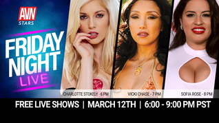 AVN Stars Announces ‘Friday Night Live’ Lineup 