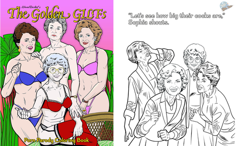 WoodRocket's 'Golden GILFs' Coloring Book Parodies 'Golden Girls'