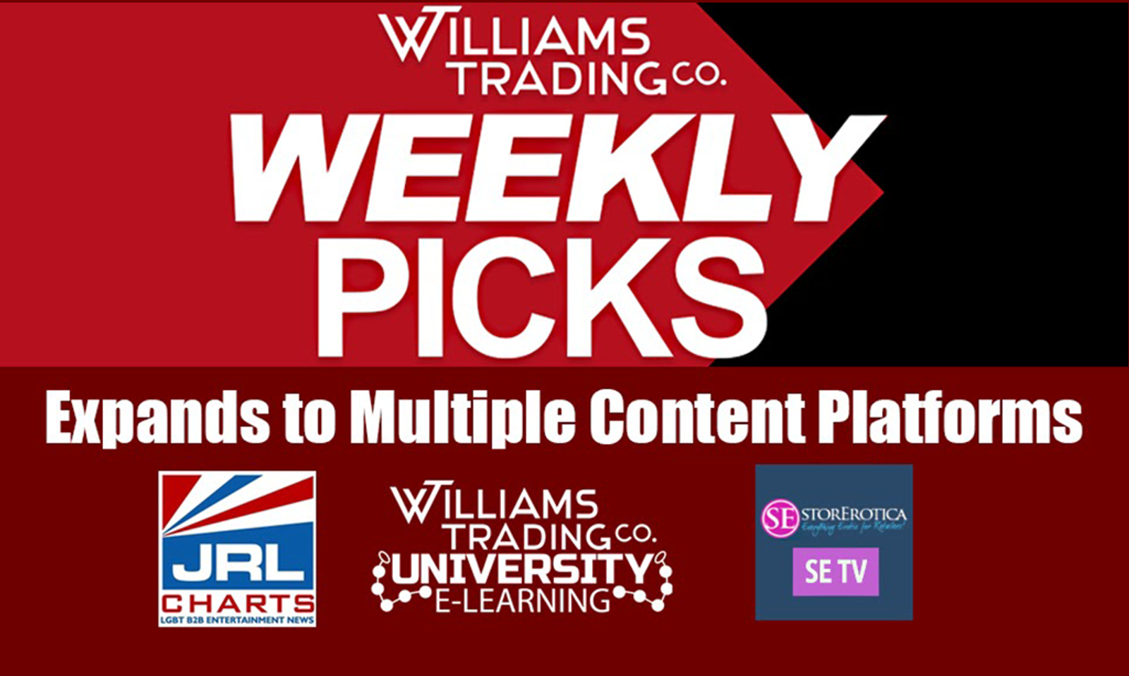 Williams Trading Weekly Picks Now on Multiple Content Platforms