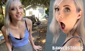 Jamie Jett's BannedStories.com Fantasy Is to Crash a Porn Set