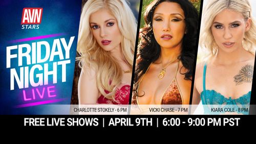 AVN Stars Announces ‘Friday Night Live’ Lineup