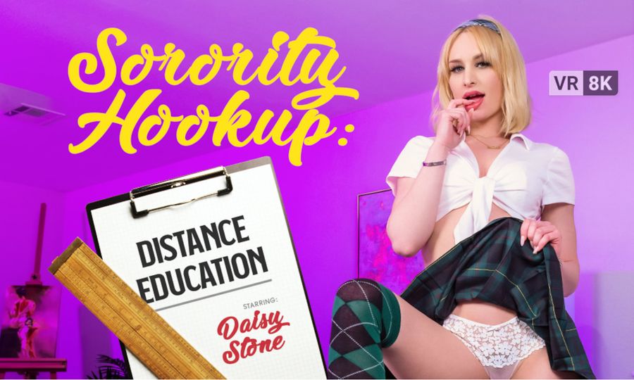 Daisy Stone Stars in VR Bangers' 'Sorority Hookup'