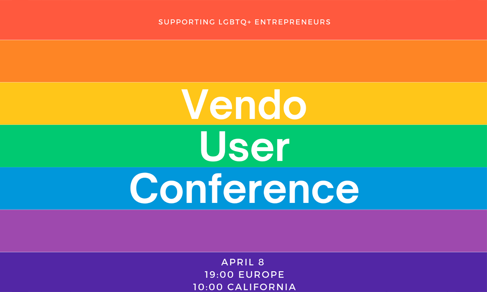 Vendo to Hold LGBTQ+ Online User Conference on April 8