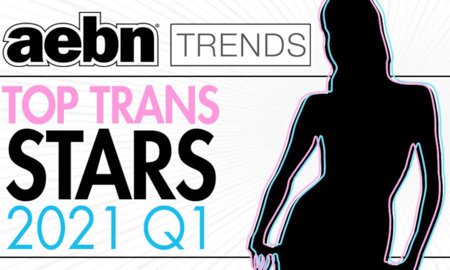 Casey Kisses Leads AEBN's Top Ten List of Trans Performers