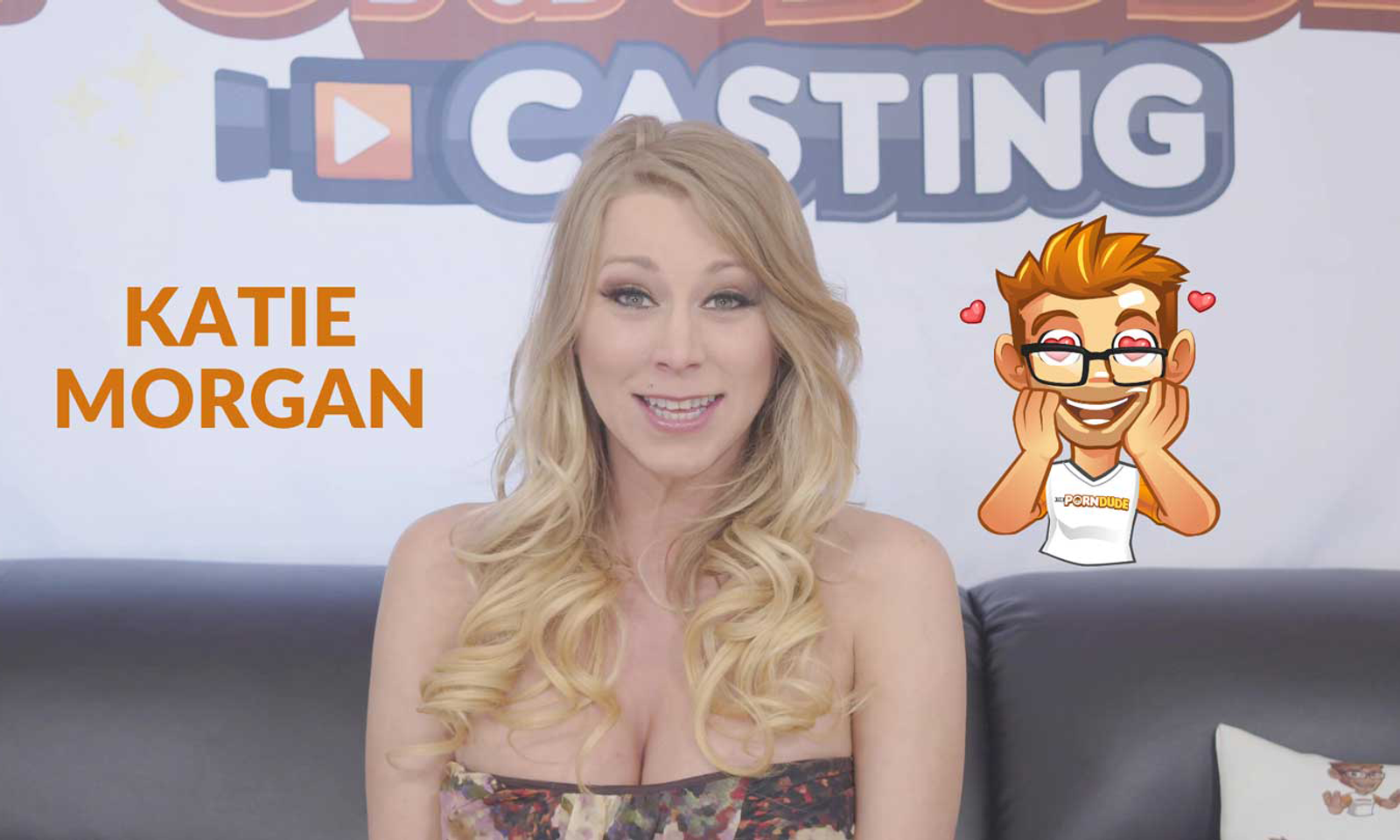 Katie Morgan Performs 1st-Ever Anal Scene for PornDudeCasting