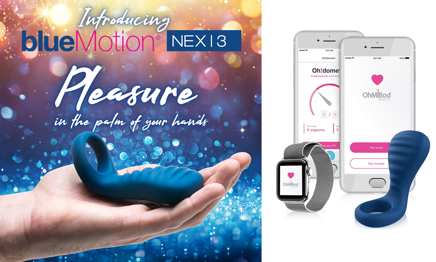 OhMiBod's BlueMotion Nex|3 Offers Intimacy & Shared Stimulation