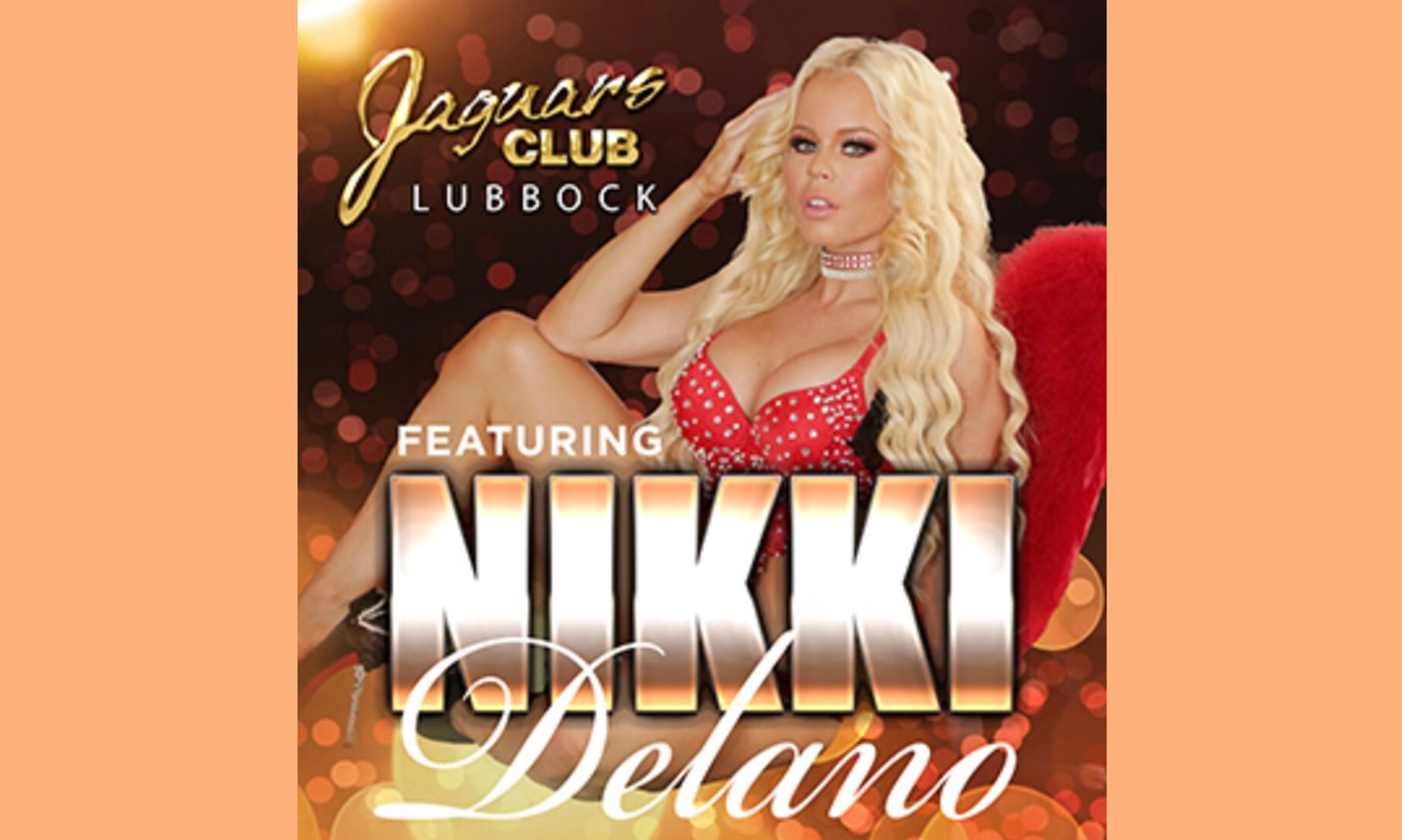 Nikki Delano Heads to Jaguars in Lubbock, TX for 2-Night Feature