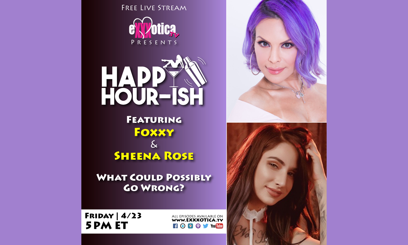 Sheena Rose Returns to Exxxotica’s 'Happy Hour-ish' Friday