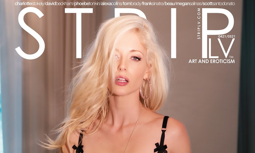 Charlotte Stokely Lands Cover of 'STRIPLV Magazine'