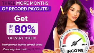 BongaCams Enters Fourth Month of Token Promo Campaign