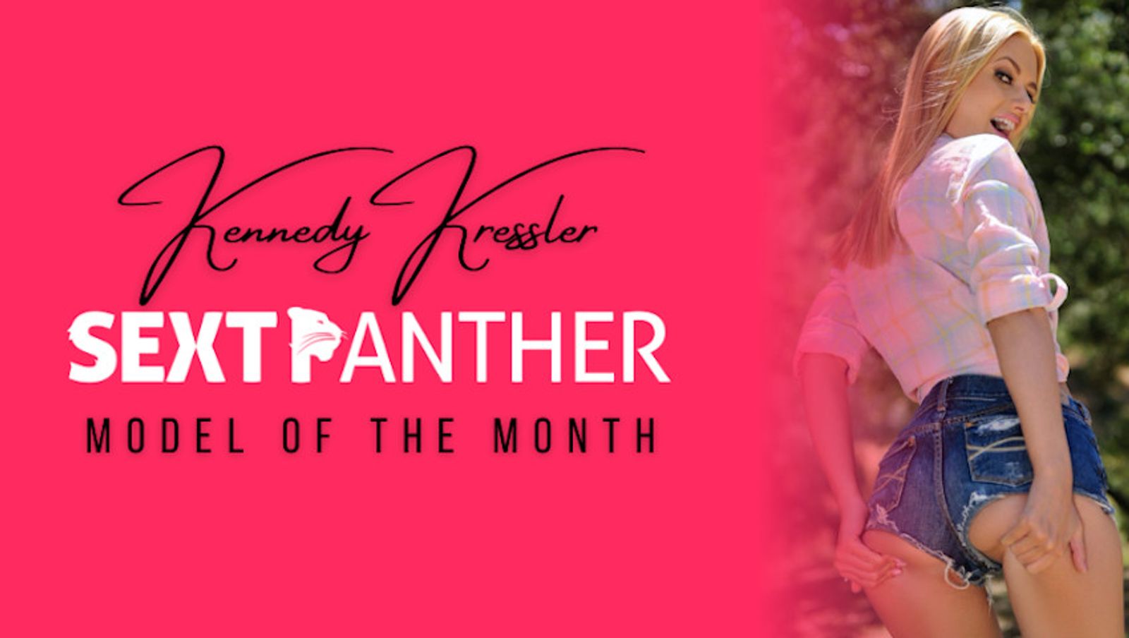 Kennedy Kressler Named SextPanther May Model of the Month