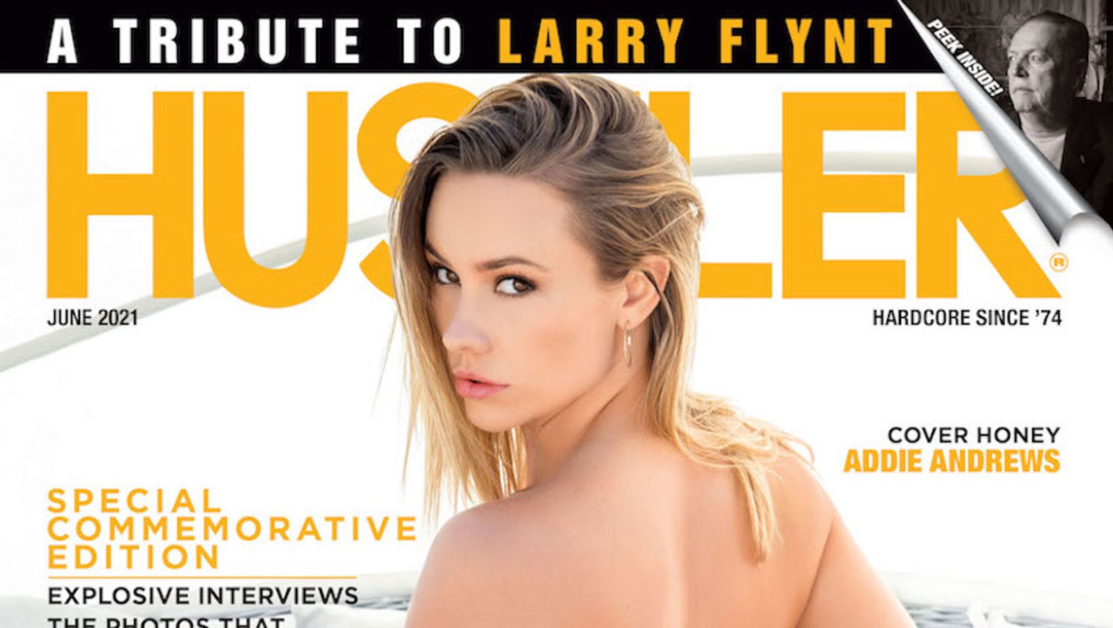 Hustler Releases Commemorative Edition Dedicated to Larry Flynt