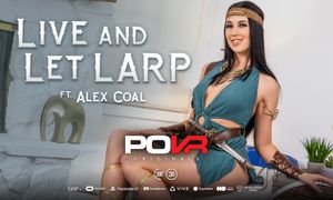 Alex Coal Stars in POVR's 'Live and Let LARP'