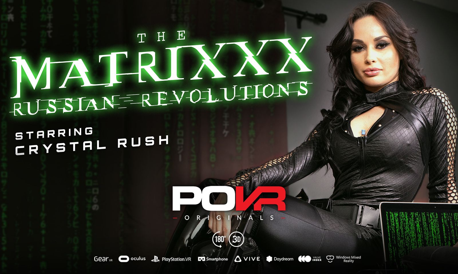 Crystal Rush Stars in Matrix VR Porn Parody for POVR | AVN