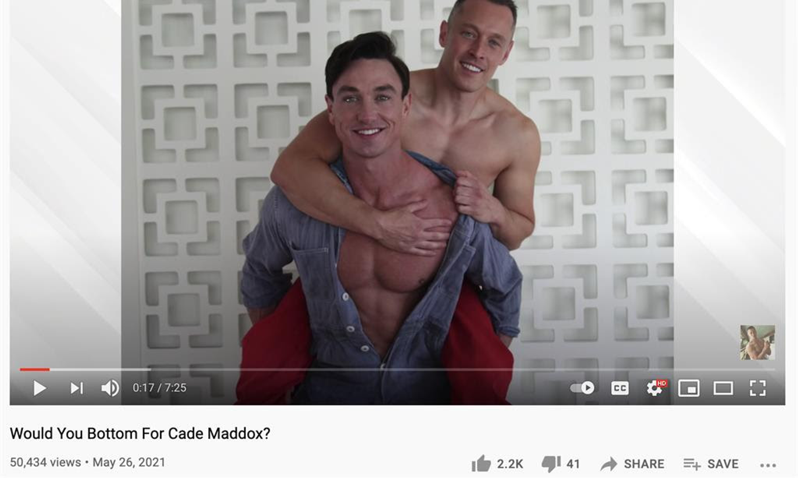 Davey Wavey Interview With Cade Maddox Tops 50K Views in 24 Hours | AVN