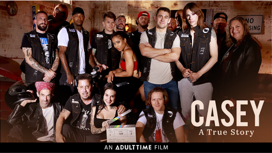AdultTime Wraps Production of 'Casey: A True Story' Biopic