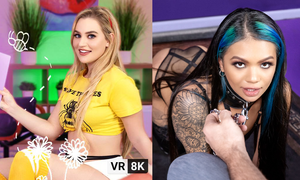 Blake Blossom, Paisley Paige Star in New VR Bangers Offerings