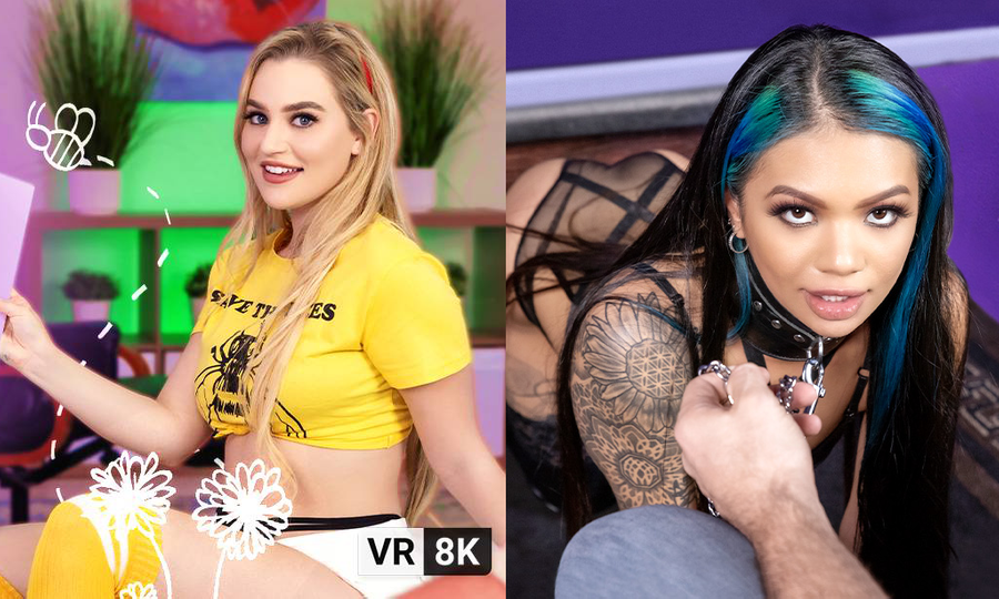 Blake Blossom, Paisley Paige Star in New VR Bangers Offerings