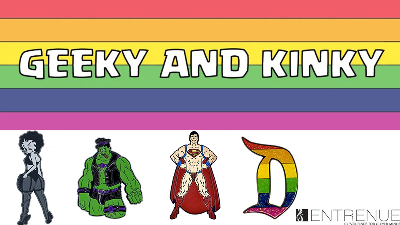 Entrenue Rolls Out New Designs of 'Geeky & Kinky' Enamel Pins