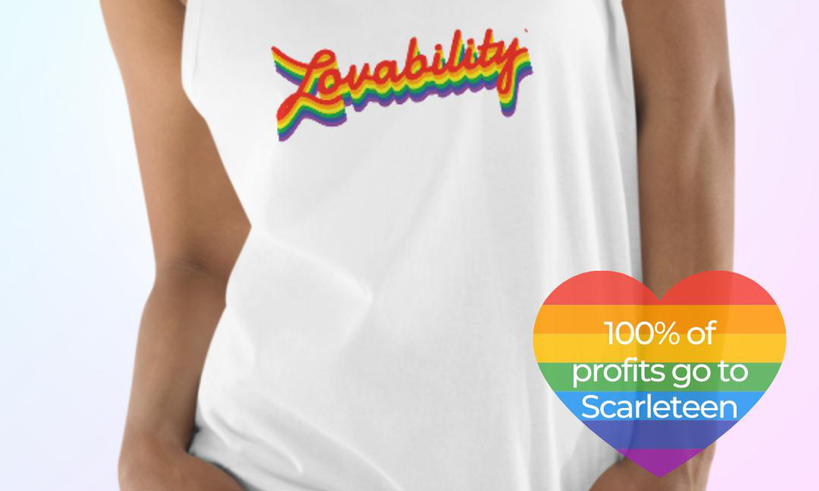 Lovability Donates Profits of Pride Shirt Sales to Scarleteen