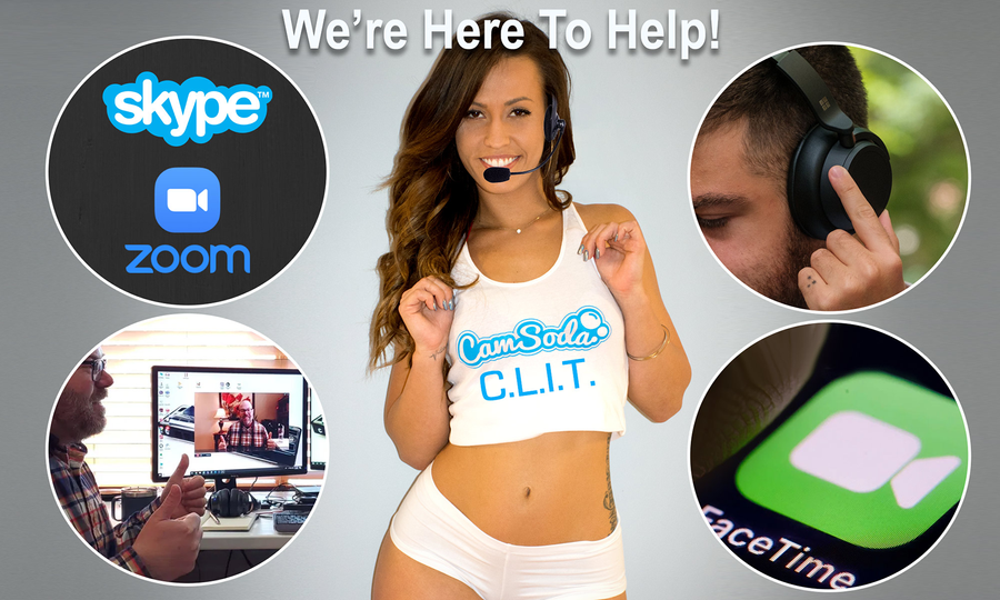 CamSoda Offers Live Nude ... Tech Support for Dads