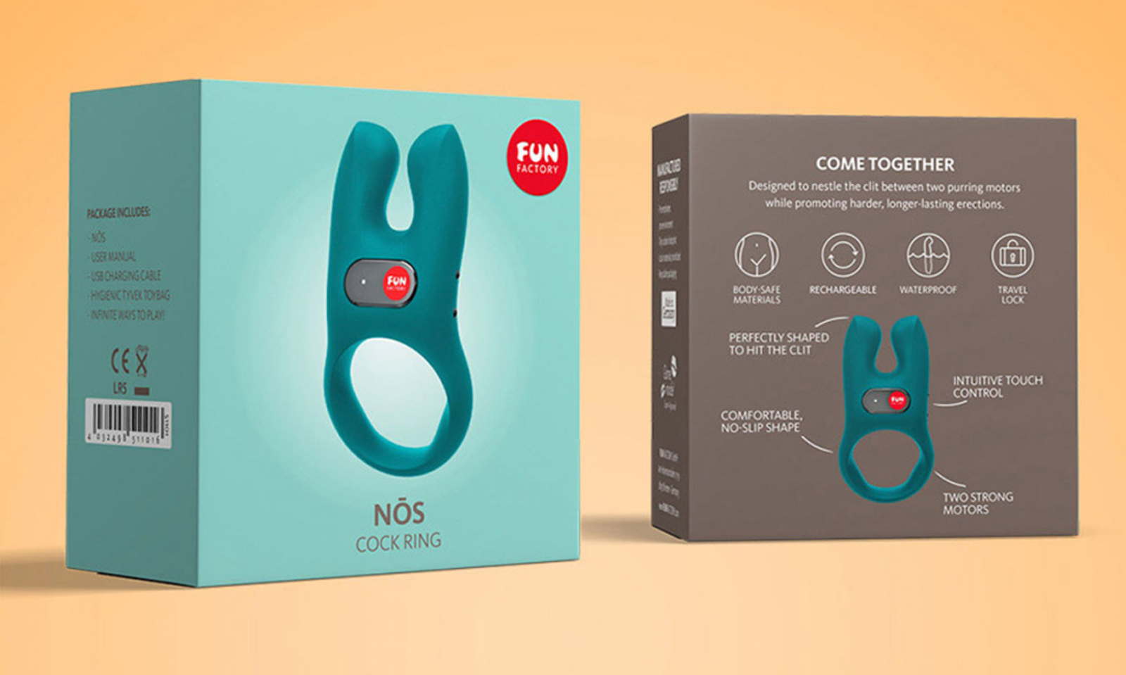 Entrenue Shipping New NŌS Dual-Motor C-Ring From Fun Factory