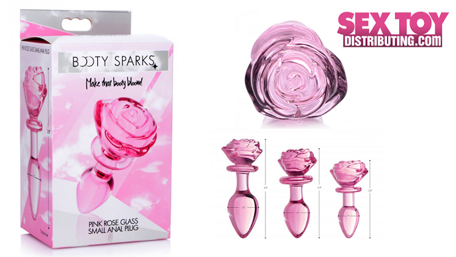 SexToyDistributing.com Releases New Booty Sparks Pink Glass Plugs