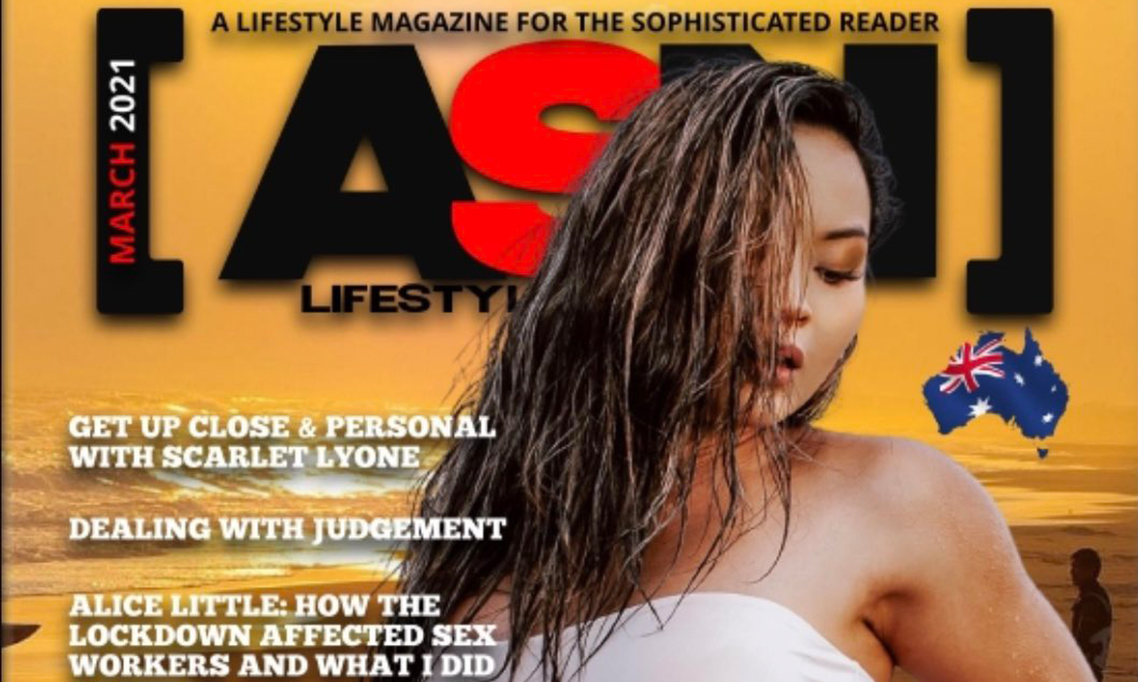 Scarlet Lyone Nabs Cover of 'ASN Lifestyle Magazine'