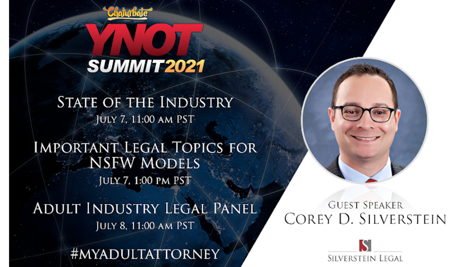 Attorney Corey Silverstein to Discuss Legal Topics at YNOT Summit